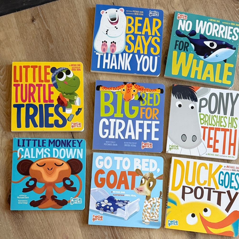 Board Book Set - Colorful Animal Stories